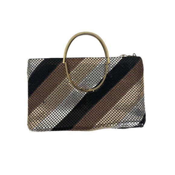 Vintage Bags By Marlo Metal Mesh Evening Shoulder Bag Chain Strap Party Purse - Picture 2 of 8